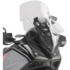 KAPPA KD9352ST čelné plexi Moto Morini X-Cape 700 '25-'26 (54,5 x 46 cm) číre (o 4,5 cm vyššie ako originál)