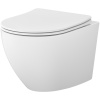 CERSANIT Zavesená záchodová misa DESSE sa víri s pomaly padajúcim sedadlom S4024-001