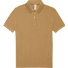 B&C | My Polo 180, Piqué polo, žltá meta gold, XXL