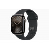 Apple Watch S10 Cell/46mm/Slate Grey/Šport Band/Black/-S/M MWYD3QC/A