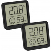 TFA Dostmann 2-pack teploměr a vlhkoměr černá 30.5053.01.02
