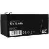 Green Cell AGM VRLA 12V 3.4Ah maintenance-free battery for the alarm system, cash register, toys