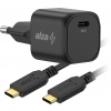 AlzaPower Apex G550 35W Čierna + Core USB-C 2.0 60W 1m čierny APW-CCG320C-CBTC1010B