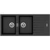 Sinks PERFECTO 1160 DUO Metalblack ACRPE1160500274