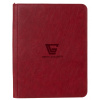 Gemloader - Premium 3''X4'' Toploader Fit - Collector's Binder - 3x3 216 Pockets Farba: Red