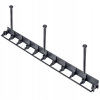 Záhradný obrubník plast 102 cm x 5,8 cm čierny