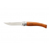 Opinel VR N°08 Inox Slim Bubinga, 8 cm zavírací nůž filetovací
