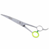 Geib Crocodile Curved Scissors - profesionálne zakrivené nožnice na starostlivosť s tenkými čepeľami a mikrorezom, japonská oceľ - Veľkosť: 7,5