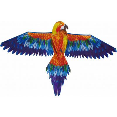 Lietajúci drak Drak - červený papagáj (HRABZ32437)