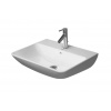 Duravit ME by Starck Umývadlo, 65x49 cm, s prepadom, s otvorom na batériu, WonderGliss, biela 23356500001