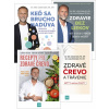 4x Ladislav Kužela KOMPLET (Keď sa brucho nadúva+Zdravie bez liekov+Zdravé črevo+Recepty) - doc. MUDr. Ladislav Kužela, Mgr. Zuzana Čižmáriková