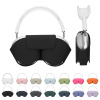 kwmobile kryt for Apple AirPods Max / AirPods Max 2 kryt - Sleep Mode Compatibility - Polyester Kryt pro Headphones - černá