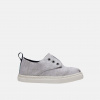 Toms Detské šedé tenisky TOMS Tiny Cordones Cupsole