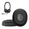 Náhradní náušníky na sluchátka Jabra Evolve 2 30 kwmobile 2 ks černé (Náhradní náušníky na sluchátka kwmobile Ear Pads pro Jabra Evolve 2 30 2 ks černé)