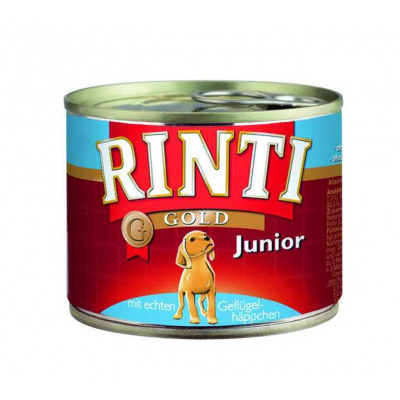 Rinti Gold Junior hydina 185 g
