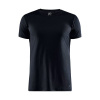 Pánske priedušné tričko s krátkym rukávom CRAFT Core Dry black XL