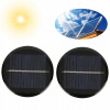 2 KS SOLÁRNA NABÍJAČKA SOLÁRNY PANEL SOLÁRNA BATÉRIA 6V SOLAR 80MM