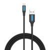 Kábel USB 2.0 A na Micro USB Vention COLBI 3A 3m čierny COLBI