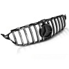 MERCEDES W205 14-18 GT-R STYL CHROME GLOSSY BLACK - predná maska