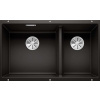 Blanco Subline 430/270 Silgranitový drez, 76x46 cm, čierna 525991
