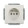Zásuvka jednonásobná, clonky, 5518G-A02359 S1, ABB, Swing®, Swing®L, světle šedá (ABB, Swing®, Swing®L, světle šedá)