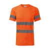 Reflexné tričko s krátkym rukávom unisex RIMECK® HV Protect 1V9 fluorescenčná žltá veľ. S
