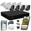 Monitorovací set DVS SET 4 KAMIER TUBA 8MPX VONKAJŠIA ANALÓGOVÁ 1TB