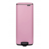 Brabantia odpadkový kôš z práškovo lakovanej ocele 30 l 255403. ružová ONE SIZE