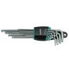Sada kľúčov Whirlpower® 158-1109, 9 dielna, predĺžená, Torx, ExtraLong