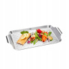 GEFU Veľký gril BBQ Gefu grilovací plech, OCEL (Gefu Barbecue pre grilovanie veľkej ocele gefu gefu)