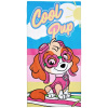 SunCityDievčenská plážová osuška Tlapková patrola Paw Patrol motív Cool Pup 70 x 140 cm
