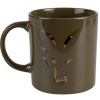 Fox Hrnček Green And Camo Head Ceramic Mug 350 ml