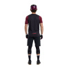TLD DRES S KRÁTKÝM RUKÁVEM SKYLINE TROY LEE DESIGNS X SRAM RADIOSCAPE BLK / BERRY (31995500) L