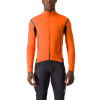 Castelli Perfetto RoS 2 Jacket, Red orange/ Dark gray Veľkosť: XL Pánska bunda do daždivých a veterných podmienok