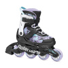 Korčule Rollerblade MICROBLADE SL black/lavender - 230, black/lavender/light blue