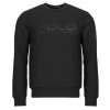 Polo Ralph Lauren Mikiny SWEATSHIRT COL ROND LOGO APPLIQUE Čierna
