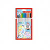 STABILO Pen 68 Brush značkovač Hrubá Viacfarebný 12 kusov (568/12-21)