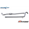 Stainless steel centre pipe (společně sflexible) - to be installed as a kit společně sart. FI500.60 Inoxcar racing TC500.60