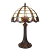 Vitráž lampa do spálne Tiffany Ø31*43