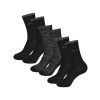 Calvin Klein dámske čierne ponožky 3 pack 701229443 ONE