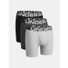 Boxerky Under Armour Charged Cotton 6in 3 Pack-GRY 012 S