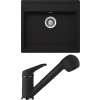 Set Schock S21-2 (dřez Nemo N-100 Onyx + baterie Cosmo.120 Onyx)