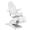 ACTIVESHOP Elektrické kozmetické lehátko AZZURRO 870S Pedi 3 Motory - biele