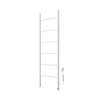 Lotosan VENTA elektrický sušiak 40 x 160 cm biela matná VEN-40/160C34