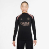 Nike Paris Saint Germain Strike Third Drill Top 2024 2025 Juniors Black 11-12 rokov