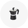 moka kávovar Pedrini Aroma Nero 1 šálka