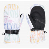 Roxy Jetty Mitt - WBB3/Bright White Sapin RG S - junior size