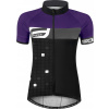 FORCE dres F SQUARE LADY kr. rukáv, černo-fialový Velikost: M