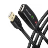 Dátový kábel AXAGON ADR-215 USB 2.0 active extension/repeater cable USB A -> USB A, 15m (ADR-215)