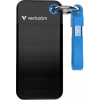Verbatim Ssd 2Tb Disk - Prívesok Na Kľúče S Káblom Usb 3.2 Gen.2 Čierno-Modrý/Čierno-Modrý 32195